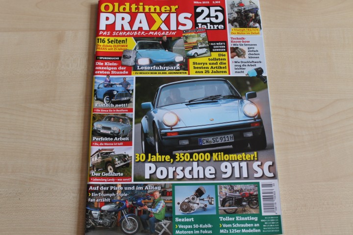 Deckblatt Oldtimer Praxis (03/2015)